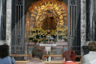 Schwarze Madonna im Kloster Einsiedeln, 2005
