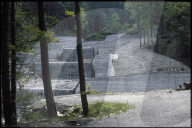 Betonsperre der Gürbe bei Wattenwil 1990
