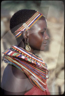 Einwohnerin der Samburu-Region