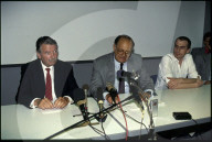 René Felber, Cornelio Sommaruga, Emanuel Christen, 1990