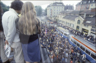 Jugend-Demonstrationen in Zürich 1980