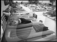 Eidgenössisches Turnfest 1955 in Aegerten: Luftmatratzen
