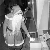 Samichlaus an der Urne 1969