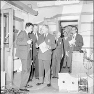 Bundesräte besuchen das CERN; 1962