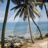 Strand in Sri-Lanka, ca. 1960