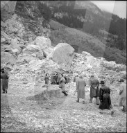 Presseführung zu ehemaligem Munitionslager Blausee-Mitholz 1949
