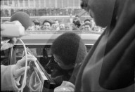 Muhammad Alis Ankunft in Zürich-Kloten 1971