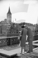 Touristenpaar in Zürich, 1962