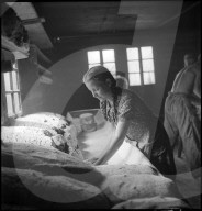 Brotbacken in St. Luc, Wallis, 1941