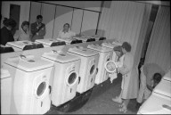 Waschsalon, Zürich 1947
