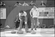 Curling-WM 1974: Schweiz - USA