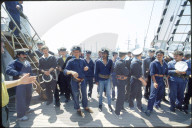 Russische Marinekadetten; Segelschulschiff "Sedov" 1990