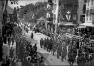 Bundesfeier, Umzug durch Schwyz; 1941