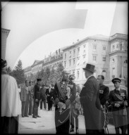 WK 2: Diplomatie; Empfang von italienischer Delegation, Bern 1943