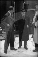 WK 2: die Wirtschaftsdelegation der Alliierten, Ankunft in Les Verrières, 1945