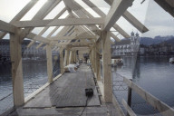 Wiederaufbau der Kapellbrücke 1994