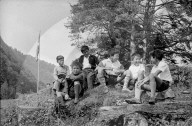 Tibeter Knaben aus Waldstatt auf dem Rütli 1964