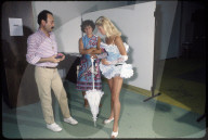 Denise Biellmann bei der Kostümprobe, 1981