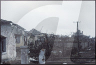 Zerbombte Gebäude in Hue, Vietnamkrieg 1968