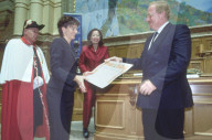 Ruth Metzler, Reinhard Genzel