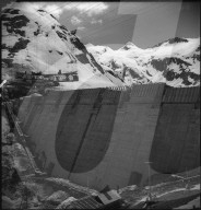 Baustelle Lucendro Staudamm 1946