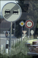 Verkehrsschild: Überholverbot-Ende