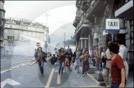 Jugend-Demonstrationen in Zürich 1980