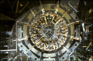 Detektoren im Kernforschungszentrum Cern, Genf 1983