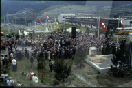 Eröffnungsfest, Südportal Gotthardtunnel, 1980