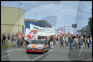 Swissair-Grounding 2001: Swissair-Demo in Winterthur