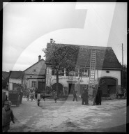 Übung der Haus- und Kriegsfeuerwehr, 1941