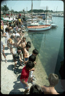 Kinder am Hafen von Punta de Amer 1976