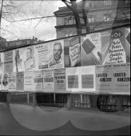 Plakatwand; Wahlplakat; Abstimmungsplakat; Parole; 1941