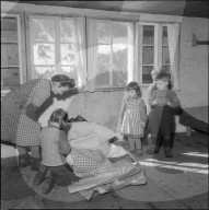 Das 1000. Bett der Bettenaktion des Roten Kreuzes, 1956