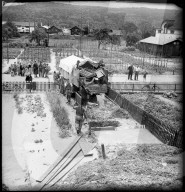 Schmerikon, Schlammlawine nach starken Regenfällen; 1953