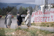 Besetzung des Baugeländes für das geplante KKW Kaiseraugst 1975 