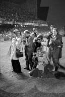 Länderspiel Schweiz-England 1971: Fotografen-Knäuel