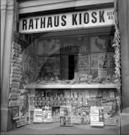 Rathaus Kiosk Zürich: Werbung für "Das Beste", 1948