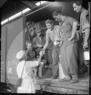 Transport von österreichischen Kriegsgefangenen durch die Schweiz, 1946