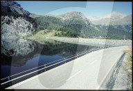Strasse am Marmorera-Stausee, 1985