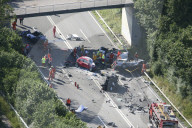 Horror-Crash auf der Forch-Autostrasse bei Hinwil, 2006