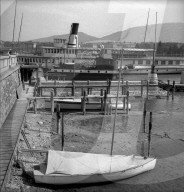 Genf: Genfersee, niedriger Wasserstand; 1943
