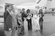 Jubiläumsfeier der Schweizer Bilbliothek, Flughafen Kloten 1970