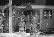 Internierte Franzosen; französische Soldaten; vermutlich 1940 