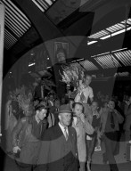 Empfang für Giro d'Italia-Sieger Hugo Koblet in Zürich 1950