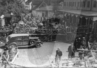Geschlossene Grenze Schaanwald, Liechtenstein, 1945