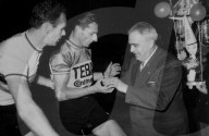 Küblers Rücktritt 1957: Van Steenberghen, Kübler, Lüthi