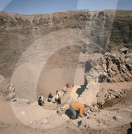 Krater des Vesuv