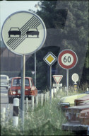 Verkehrsschild: Überholverbot-Ende