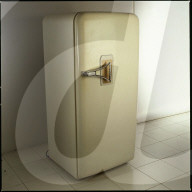 Kühlschrank aus den Fünfziger Jahren